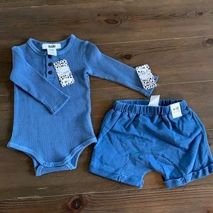 NEW Henley & Bloomer Short Set for Baby💙